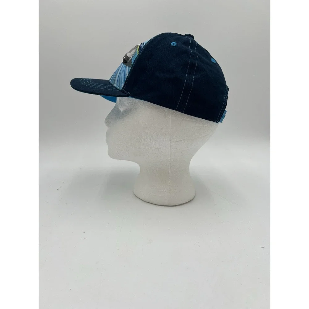 Disney Pixar Cars 3 Lightning McQueen Jackson Storm Kids Snapback Hat Cap Blue